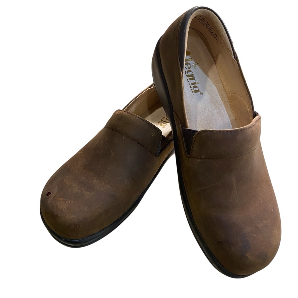 Women's Alegria Keli Oiled Brown Shoes Size Size 40 NWT - Picture 2 of 11